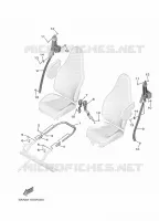SELLE 2 pour Yamaha WOLVERINE 2025