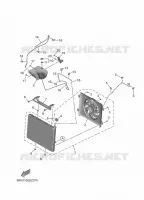 RADIATEUR / DURITES pour Yamaha WOLVERINE 2025