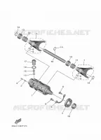 BARILLET DE SELECTION / FOURCHETTES pour Yamaha WOLVERINE 2025