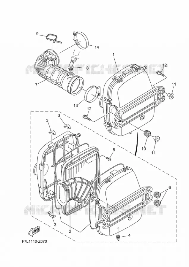 ADMISSION 2 Yamaha WAVERUNNER 1900 2025 GP  GP1900B-B