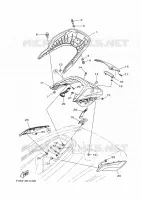SELLE / SERRURE 2 pour Yamaha FX 2025