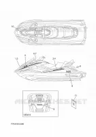 EMBLEME pour Yamaha FX 2025