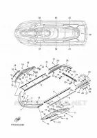 GUNWALE & MAT pour Yamaha FX 2025