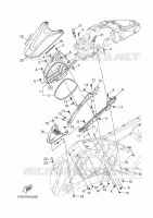ENGINE HATCH 1 pour Yamaha JETBLASTER 2025