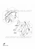 CARENAGE LATERAL  pour Yamaha SIDEWINDER 2025