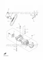 POMPE A HUILE pour Yamaha SIDEWINDER 2025