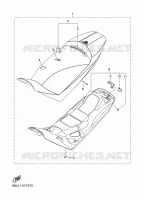 SELLE pour Yamaha SIDEWINDER 2025