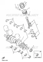 VILEBREQUIN / PISTON pour Yamaha FAZER 1998