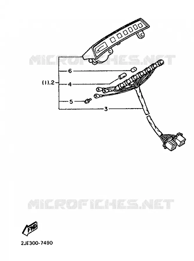 ALTERNATIVE ELECTRIQUE - SUEDE Yamaha MOTO 750 1987 FZX  FZX750