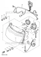 PHARE  pour Yamaha GTS ABS 1998
