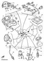 PARTIE ELECTRIQUE 1 pour Yamaha GTS ABS 1998