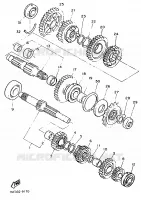 TRANSMISSION pour Yamaha GTS ABS 1998