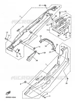 COUVERCLE LATERAL pour Yamaha GTS ABS 1998