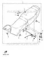 SELLE pour Yamaha GTS ABS 1998