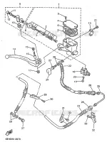 MAITRE CYLINDRE AVANT pour Yamaha GTS ABS 1998