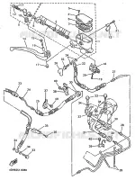 MAITRE CYLINDRE AVANT 2 pour Yamaha GTS ABS 1998