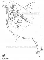 MAITRE CYLINDRE AVANT 3 pour Yamaha GTS ABS 1998