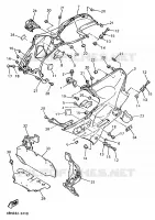 CARENAGES 2 pour Yamaha GTS ABS 1998