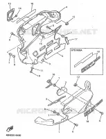 CARENAGES 3 pour Yamaha GTS ABS 1998