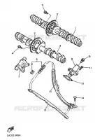 ARBRE A CAMES / CHAINE DE DISTRIBUTION pour Yamaha GTS ABS 1998