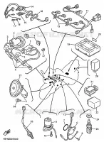 PARTIE ELECTRIQUE 1 pour Yamaha GTS ABS 1998