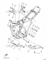 CADRE pour Yamaha IT 1986