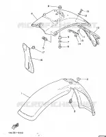 GARDE BOUE pour Yamaha IT 1986