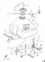 RESERVOIR A ESSENCE pour Yamaha IT 1986