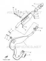 ECHAPPEMENT pour Yamaha IT 1986