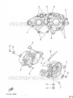 CARTER MOTEUR pour Yamaha IT 1986