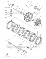 EMBRAYAGE DE DEMARREUR pour Yamaha IT 1986