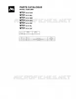 * CATALOG PREFACE * pour Yamaha MT01 2005