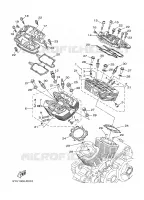 CULASSE pour Yamaha MT01 2005