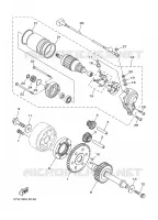 DEMARREUR pour Yamaha MT01 2005