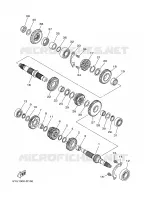 TRANSMISSION pour Yamaha MT01 2005