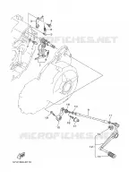 AXE DE SELECTEUR / PEDALE pour Yamaha MT01 2005