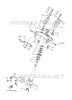 DIRECTION pour Yamaha MT01 2005