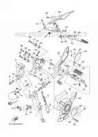 BEQUILLE / REPOSE PIEDS pour Yamaha MT01 2005