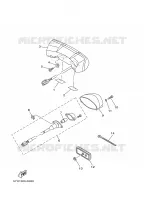 FEU ARRIERE pour Yamaha MT01 2005
