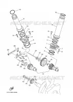 ARBRE A CAMES / CHAINE DE DISTRIBUTION pour Yamaha MT01 2007