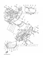 CARTER MOTEUR pour Yamaha MT01 2007
