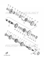 TRANSMISSION pour Yamaha MT01 2007
