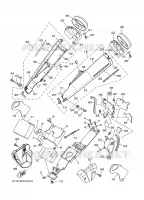 COUVERCLE LATERAL pour Yamaha MT01 2007