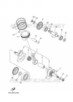 VILEBREQUIN / PISTON pour Yamaha MT03 2008