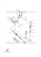 SOUPAPE pour Yamaha MT03 2008