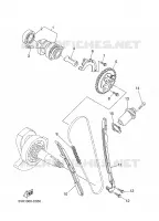 ARBRE A CAMES / CHAINE DE DISTRIBUTION pour Yamaha MT03 2008