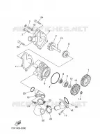 POMPE A EAU / DURITES pour Yamaha MT03 2008