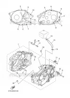 CARTER MOTEUR pour Yamaha MT03 2008