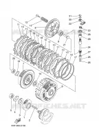 EMBRAYAGE DE DEMARREUR pour Yamaha MT03 2008