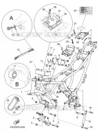 CADRE pour Yamaha MT03 2008
